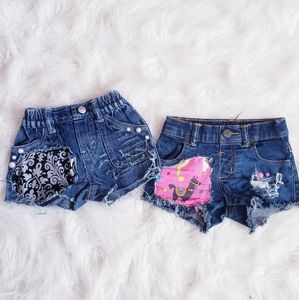 NEW Distressed girl shorts lot